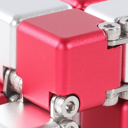 Juguete De Bricolaje Red Stress Relief Infinite Puzzle Adhd