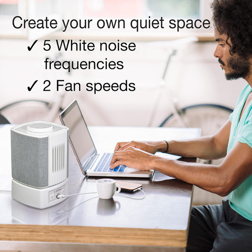 Lasko Sb101 Slumberbreeze Ventilador De Mesa Pequeño 2 En 1