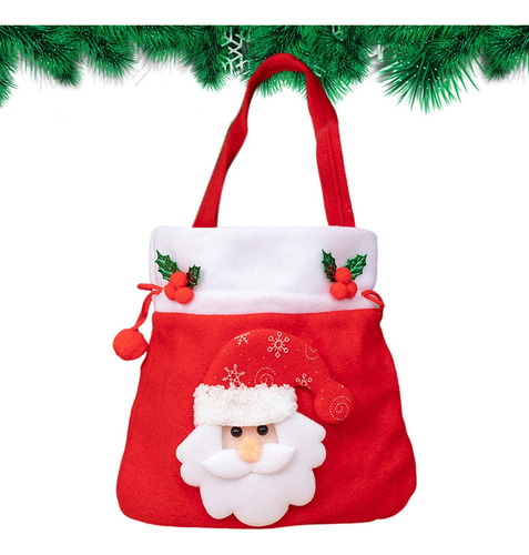 Bolsa Con Cordón De Navidad Bolsa De Dulces Con Cordón De Na