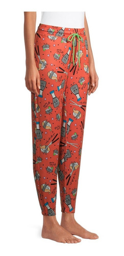 Pantalones Para Dormir Mujer Sushi Soya Shrimp Talla S 4-6