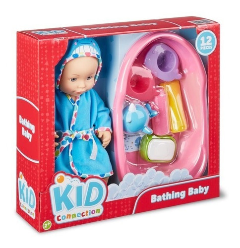 Juego De Muñeca De Baño Kid Connection