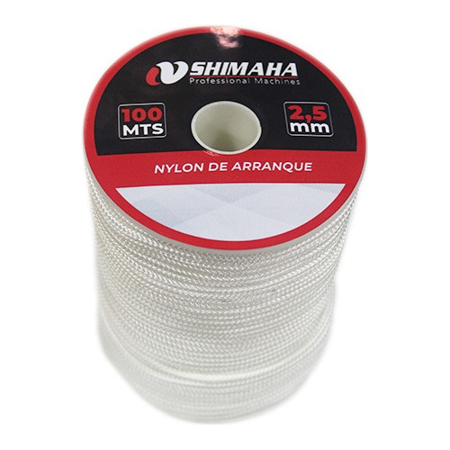 Nylon De Arranque 2.5mm Blanco De 100mts P/desmalezadora