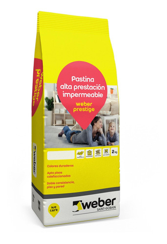 Pastina Weber Prestige Impermeable X 2kg