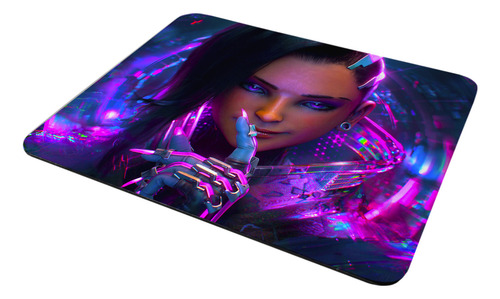Mouse Pad Overwatch Mp #42 Sombra