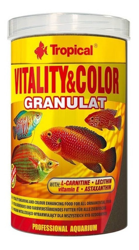 Tropical Vitality & Color Granulat 55grs Alimento Peces