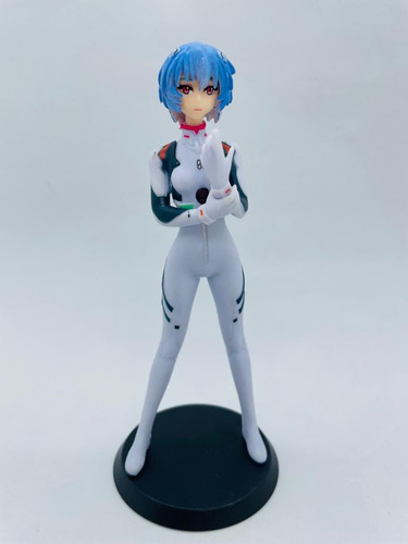 Rei Ayanami Neon Genesis Evangelion Action Figure 14cm-novo