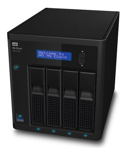 Servidor Almacenamiento En Red Wd Ex4100 8tb Negro Nnet