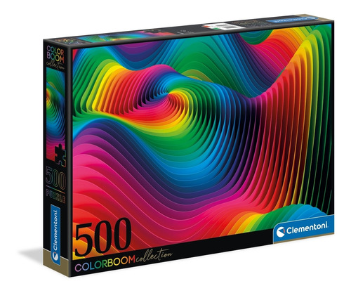 Puzzle Colorboom 500 Piezas Clementoni - Mosca
