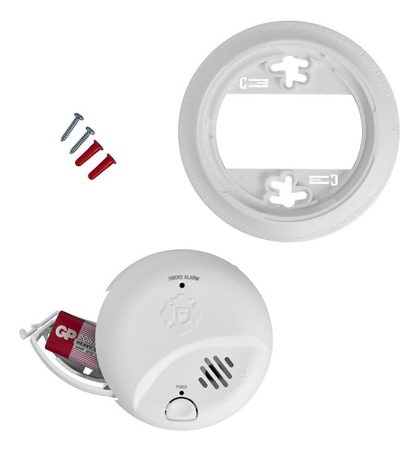 Alarma De Humo First Alert Smi100, Batería, 1-pack