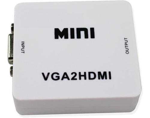 Adaptador Convertidor Caja Vga A Hdmi