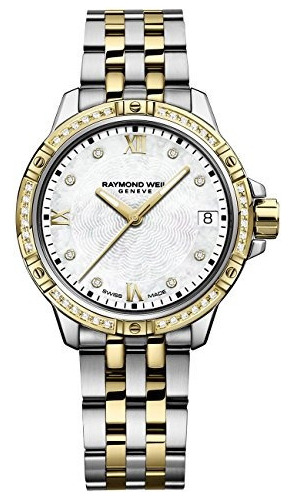 Reloj Casual De Acero Inoxidable De Cuarzo Raymond Weil Tang