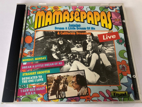 Cd The Mamas And The Papas - Live / Excelente Printed In Usa