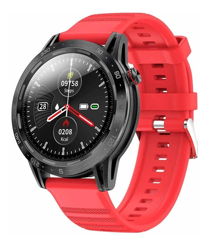 Smartwatch Multifunción Ip67 Colmi Sky 7 Pro Rojo Bluetooth Color de la caja Rojo y negro Color del bisel Negro