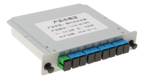 2piezas 1 A 8 Módulo Divisor De Fibra Tipo De Inserción De