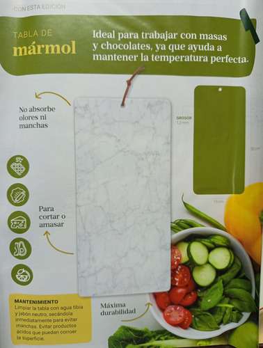 Hoy Se Cocina, Caprichos Dulces+tabla De Marmol+regalo