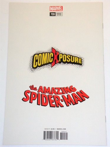Amazing Spider-man 796-800 Connecting Covers X Clayton Crain (Usado)