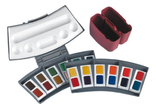 Pelikan Set De Pintura De Acuarela Transparente, 24 Colores
