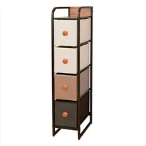 Comprar Mueble Organizador 4 Cestos Cajones Tela Estructura Acero
