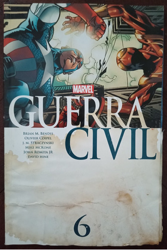 Comic Guerra Civil 6 Marvel-clarin