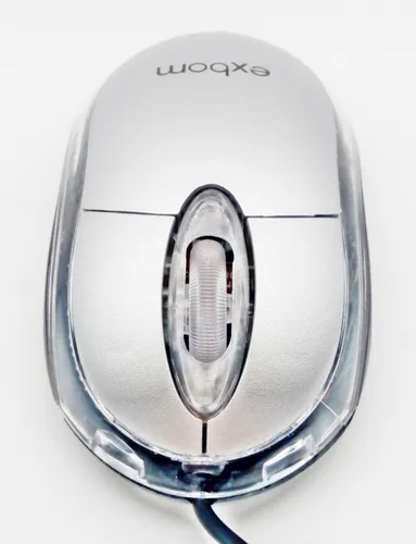 Mouse Para Notebook Óptico Usb Windows Exbom Led Pc