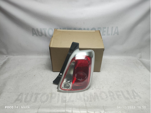 Calavera Fiat 500 2009 2018 Original Derecha Impecable 