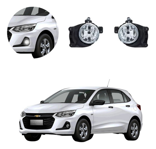 Faros Camineros Originales Para Chevrolet Onix / Prisma  