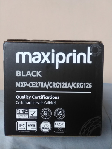 Cartucho Compatible 278a/cgr128a/126 Para Canon/hp Maxiprint