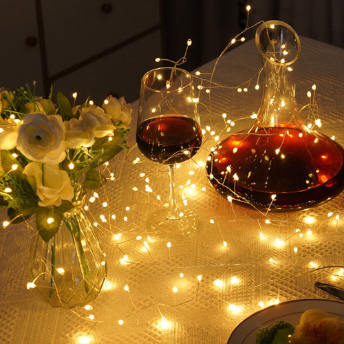 Alambre De Cobre Petardo Luces De Hadas,navidad Decoración