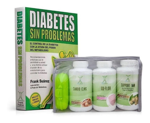 Kit Candida  Con Libro Diabetes Sin Problemas - Naturalslim