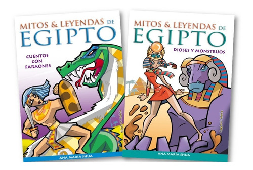 ** Combo 2 Libros Mitos Y Leyendas De Egipto ** 