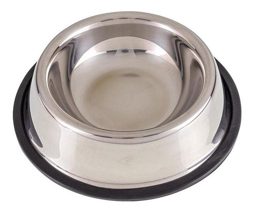 Comedouro Inox Para Cães E Gatos 600 Ml