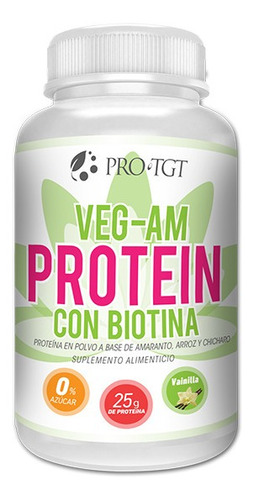 Proteína Vegana Biotina Vainilla 1 Kg Bariatrica Protgt