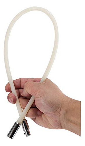 Cepillo De Limpieza Para Chimenea, Chimenea, Barrido, Látigo, Herramientas De Limpieza De 20 Pies, Sistema Giratorio De Varillas Flexibles, Kit De Taladrado