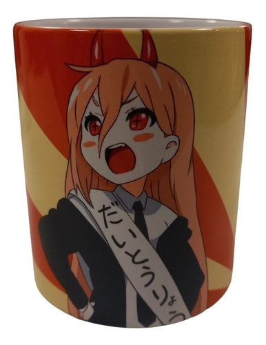 Taza Cerámica Apta Microondas Chainsaw Man Gastovic Anime