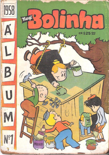 Álbum Bolinha Nº 1 - 1958 - Cruzeiro 