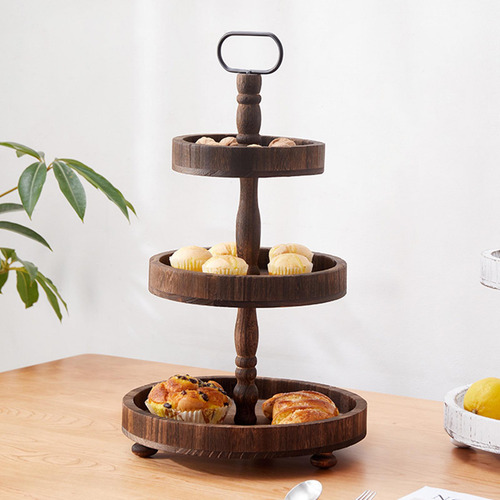 Soporte De Madera Para Cupcakes, Soporte De Exhibición Para