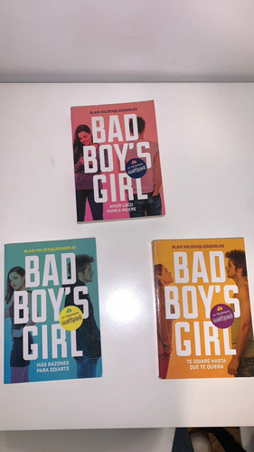 Libros 1, 2 Y 3 De La Saga Bad Boy´s Girl.