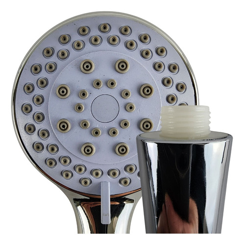 Kit Cabezal Ducha Manguera 150cm Barra Ajustable Y Jabonera