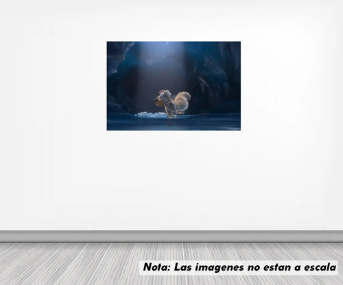 Vinil Sticker Pared 60 Cm. Lado Baby Scrat Modld0043