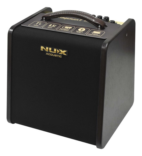 Amplificador Nux 80w Guitarra Electroacustica Stageman $418