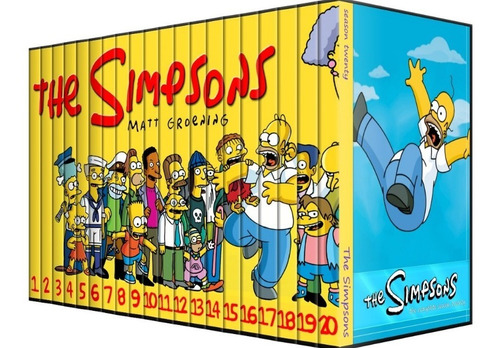 Los Simpson Temporadas 1 A 20 Dvd Latino/ingles Subt Español