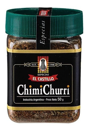 Chimichurri El Castillo Bote X50gr