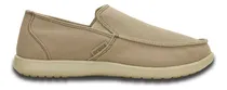Comprar Mocasines Hombre Crocs Originales Santa Cruz Clean Cut Beige