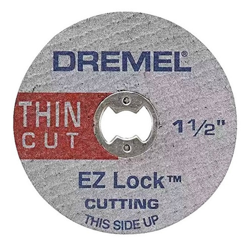 Disco De Corte Fino Ez Lock Dremel Ez409 De 1-1/2 Con 5pzs