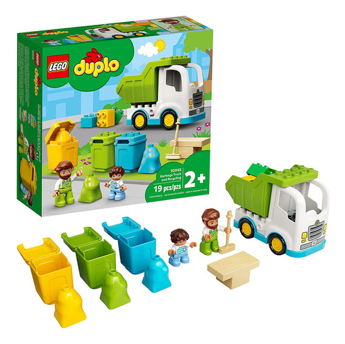 Reciclaje De Camiones De Basura Lego Duplo Town 10945