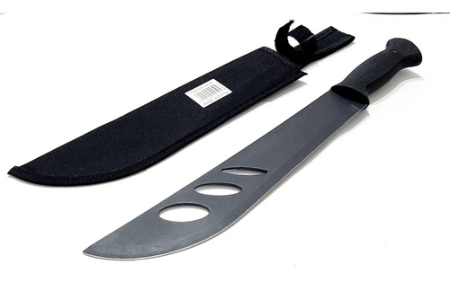 Machete Acero Negro Xungu - Seguridad Defensa Tactico