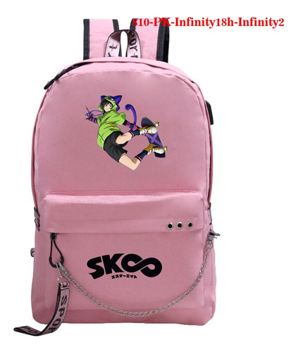 Mochila Sk8 The Infinity Mochilas Carga Usb Mochilas Kawa