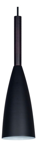 Lámpara Colgante Kitrino Negro - E27 - Leuk