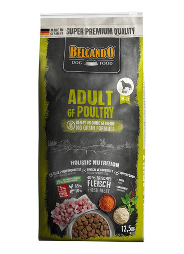 Belcando Perros Adultos Libre De Granos Poultry 12.5 Kg