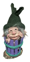Comprar Duende Escondido Cosas De Duendes 17 Cm Porcelana Fría